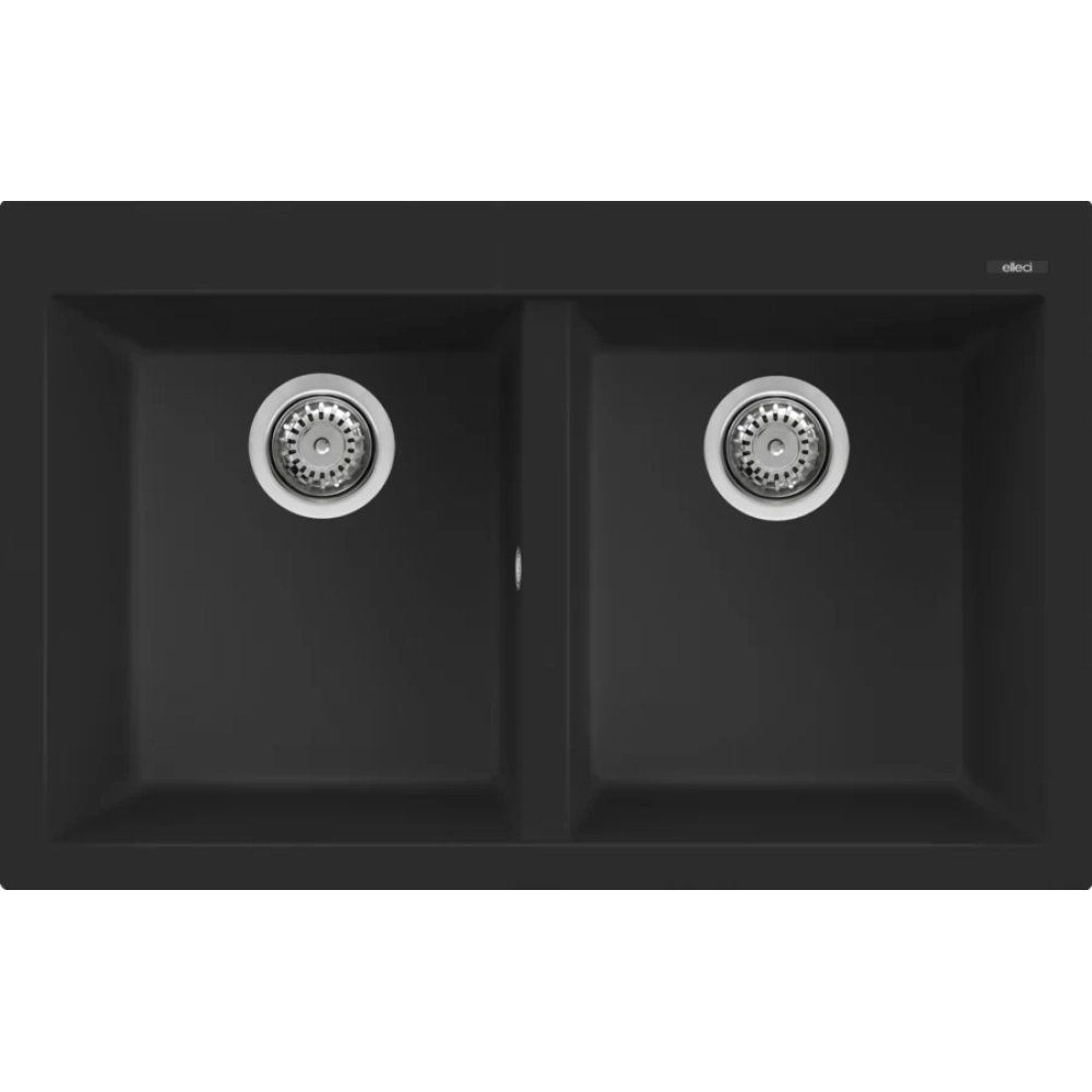 ELLECI Quadra 350 Mosogatótálca K86 Black