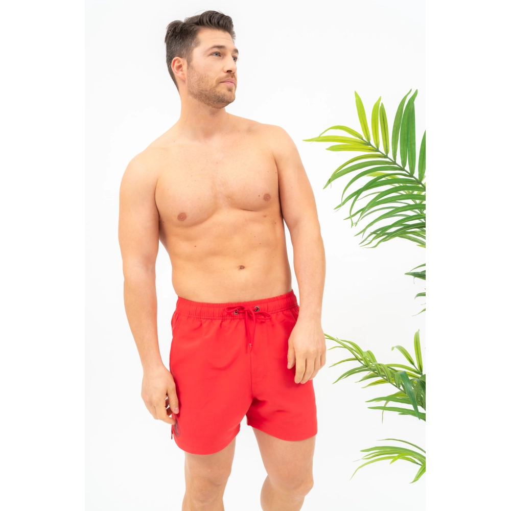 BUDMIL Beach short Man XL red