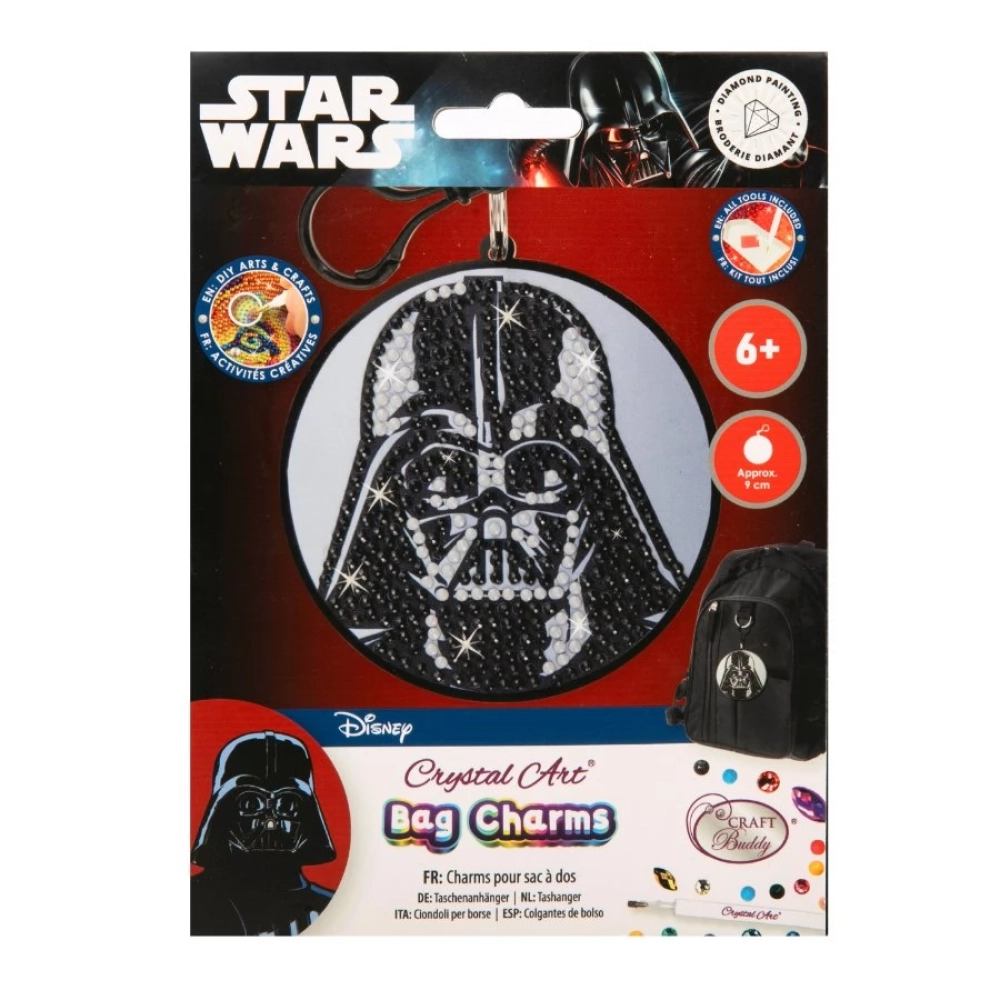 CRAFT BUDDY Gyémántszemes kirakó táskadísz - Star Wars Darth Vader