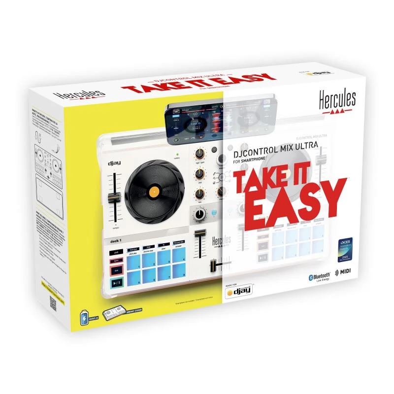 HERCULES DJCONTROL MIX　a40 Hercules DJControl Mix - Bluetooth Wireless DJ Controller