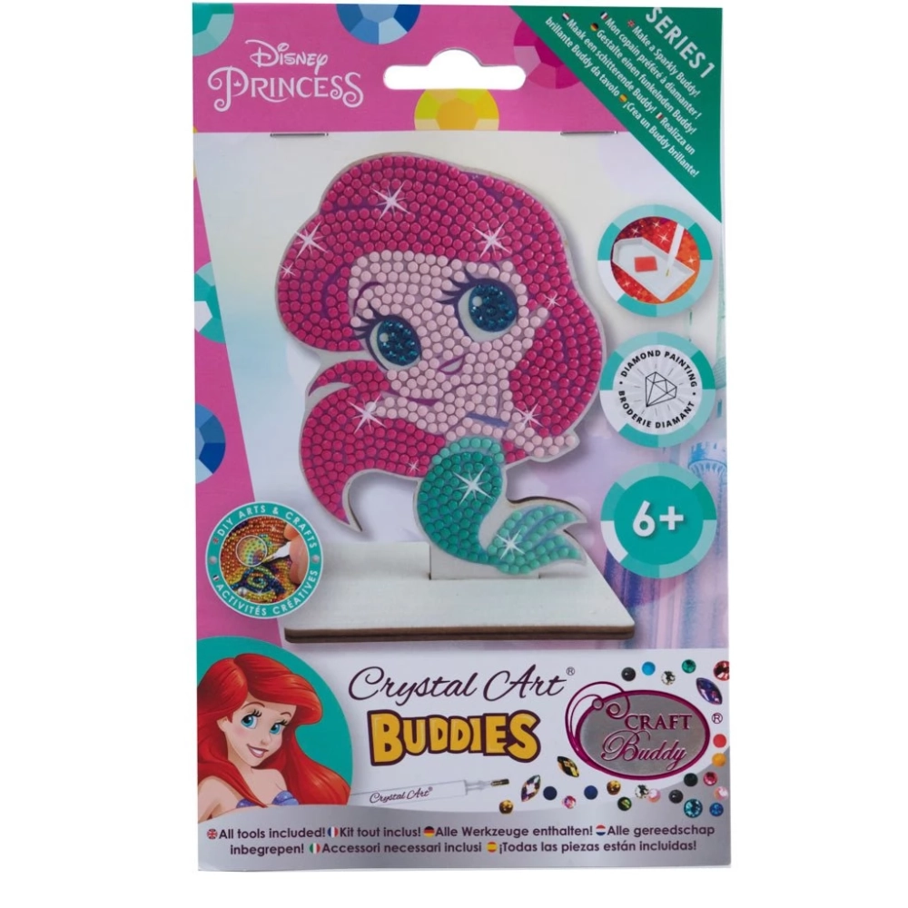 CRAFT BUDDY Gyémántszemes kirakó - Disney A kis hableány