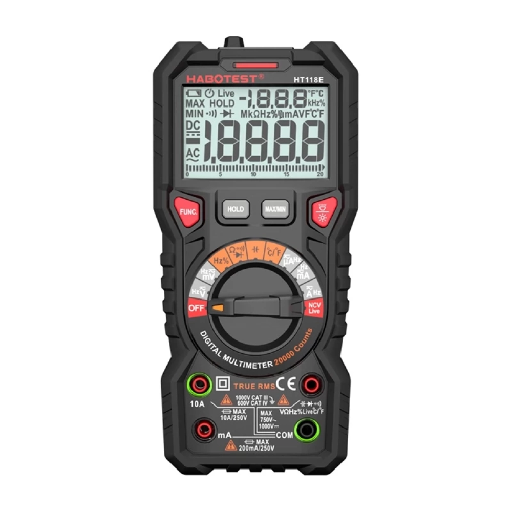HABOTEST HT118E Universal Digital Multimeter