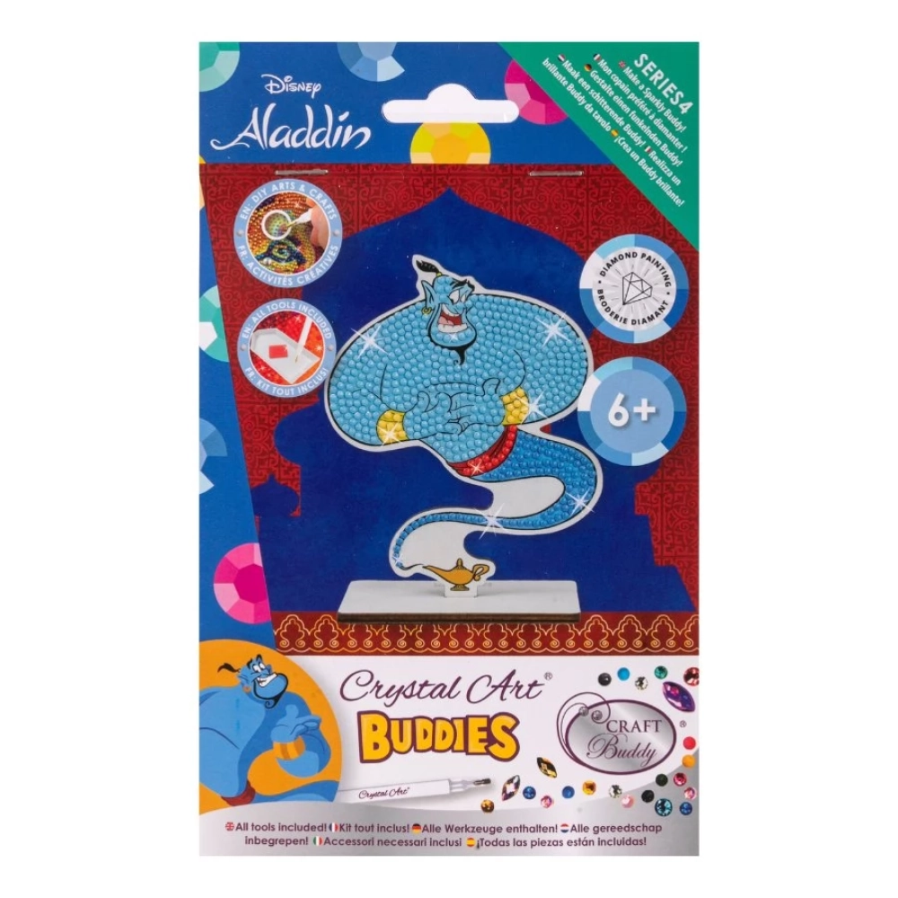 CRAFT BUDDY Gyémántszemes kirakó - Disney Aladdin Dzsini