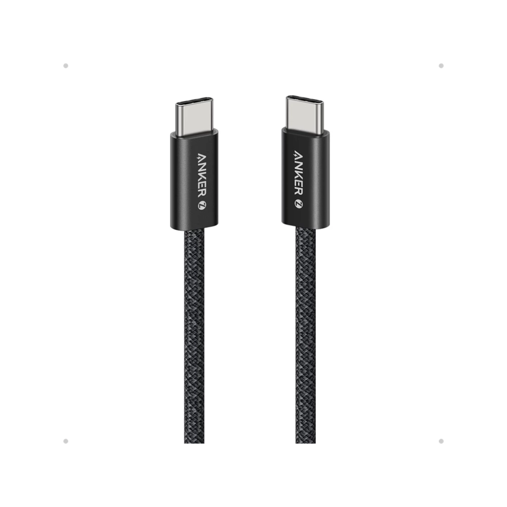 ANKER USB 2.0 Type C Összekötő Fekete 1m A8060H11
