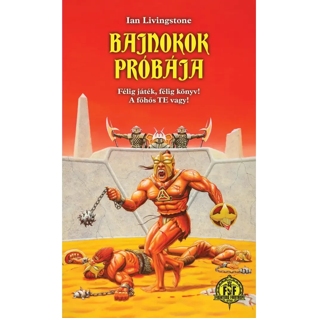CHAMELEON COMIX Ian Livingstone - Bajnokok Próbája kalandjáték book ...