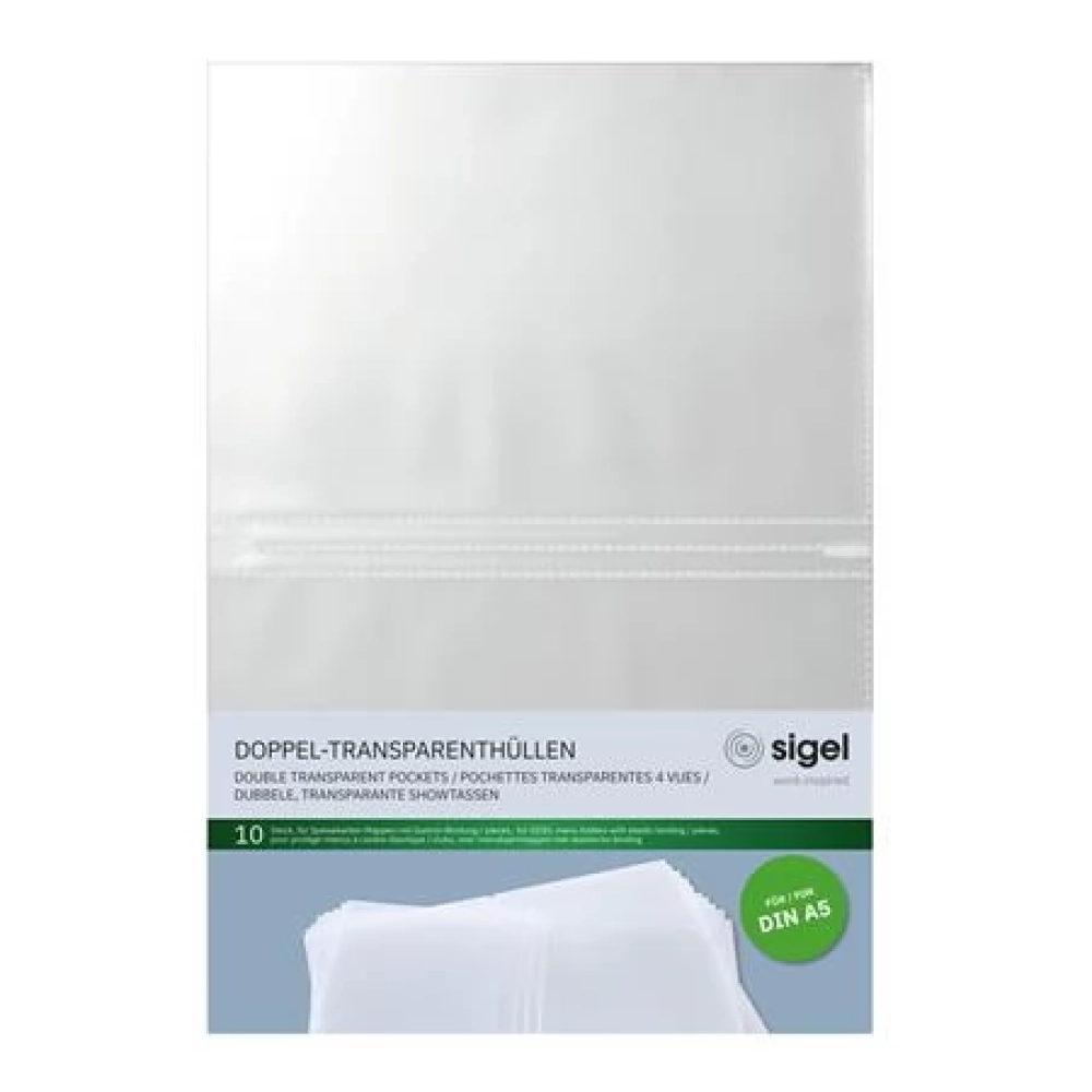 SIGEL Étlaptartó betét A5 áttetsző