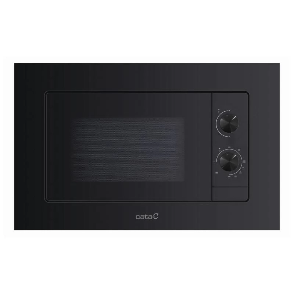 CATA MC 20 M BK Mikrohullámú sütő beépíthető 700W/800W 20L Fekete