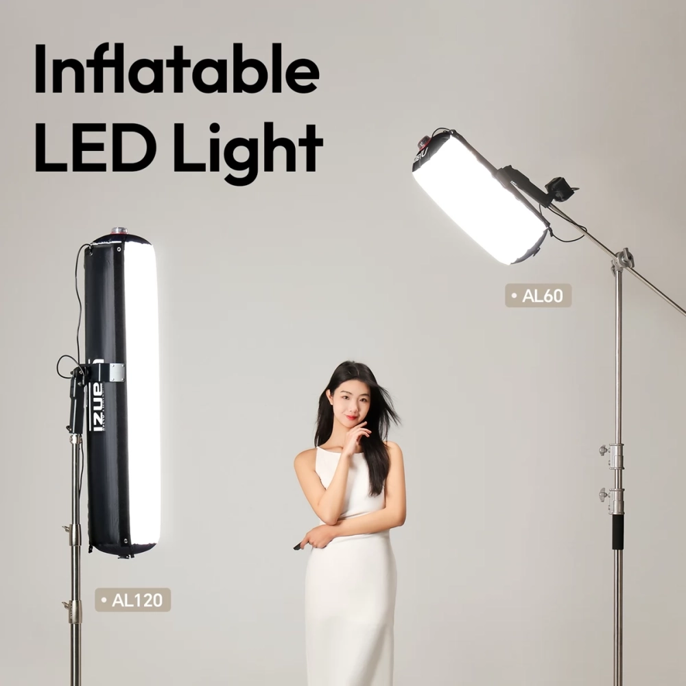 ULANZI AL120 self-inflating LED light 120W 100x27cm - iPoncomp.com