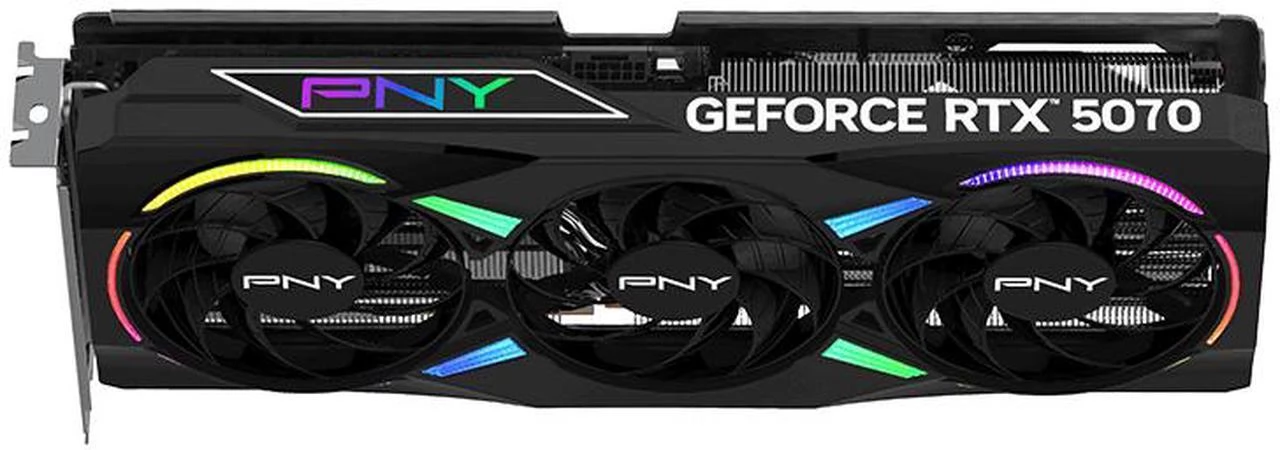 PNY VCG507012TFXXPB1-O ARGB OC GeForce RTX 5070 12GB GDDR7 DLSS4