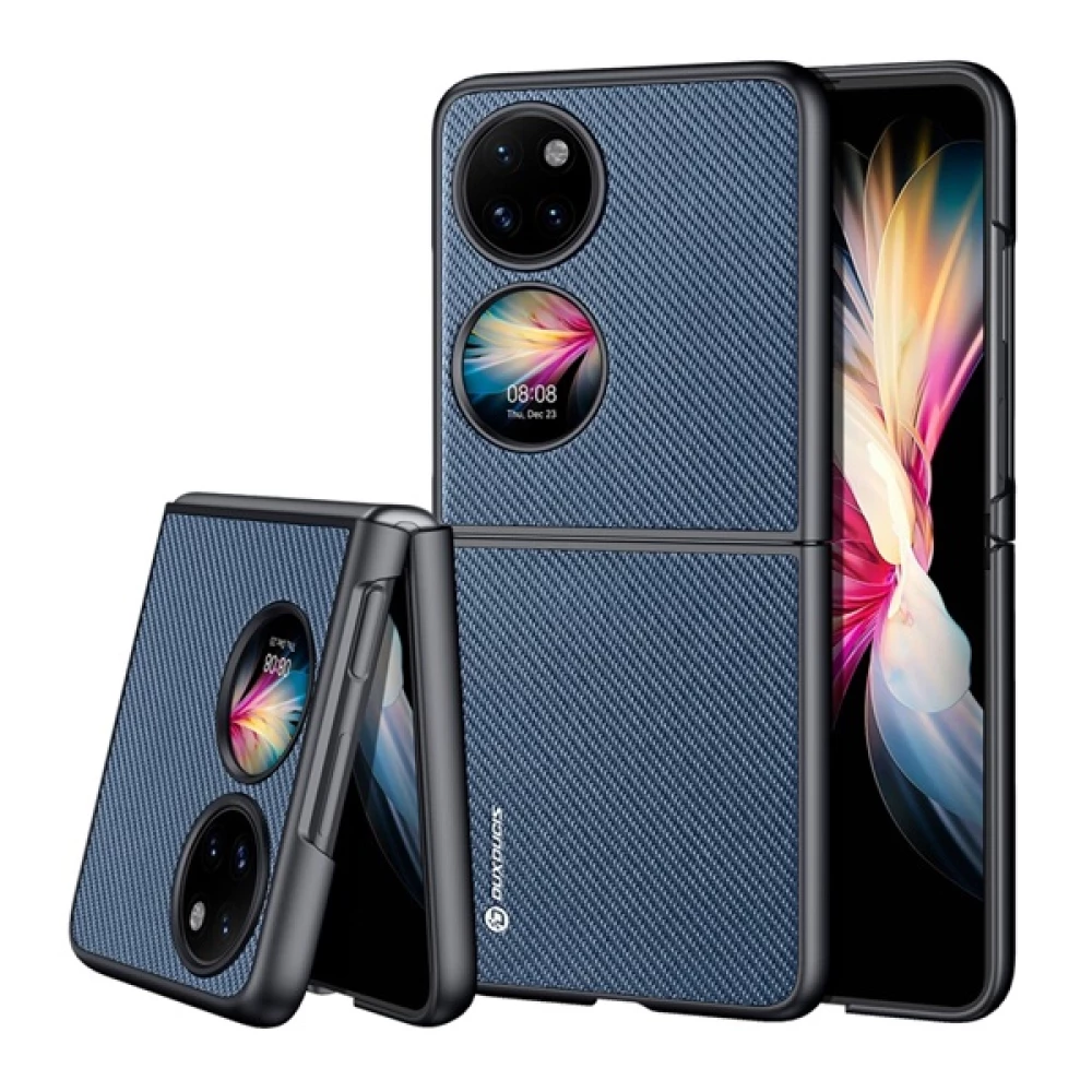 DUX DUCIS Huawei P50 Pocket DUX DUCIS FINO silicone telefonvédő plastic internal rombusz SÖTÉTKÉK