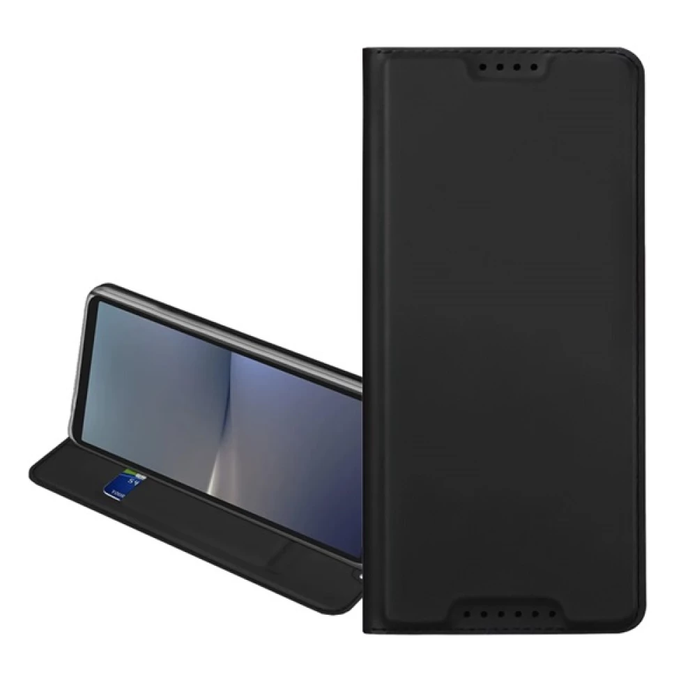 DUX DUCIS Honor 9S DUX DUCIS SKIN PRO case standing Skin effect FLIP desktop holder FEKETE