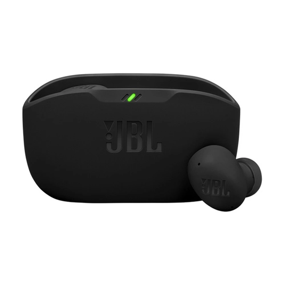JBL WAVE BUDS2 bluetooth earphone SZTEREO (v5.3 TWS mikrofon active zajszűrő mélyhang kiemelés + töltőtok) FEKETE