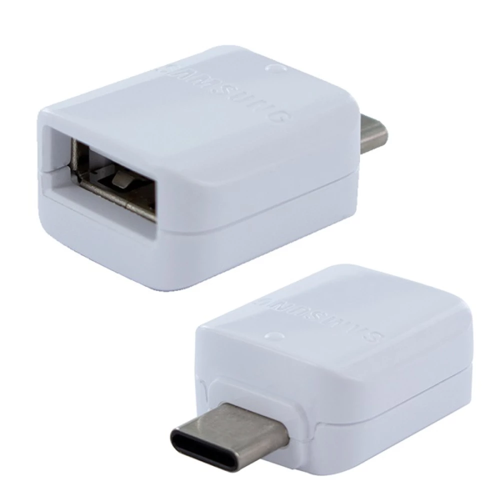 SAMSUNG adapter USB aljzat - Type-C. adatátvitel. FEHÉR OEM/bulk csomagolás
