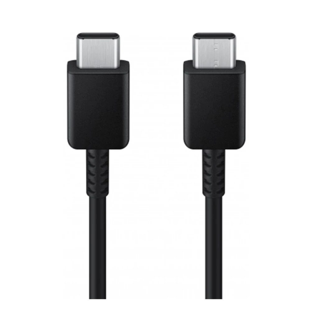 SAMSUNG data cable (Type-C - Type-C. 3A. 100W. gyorstöltő. 180cm) FEKETE OEM