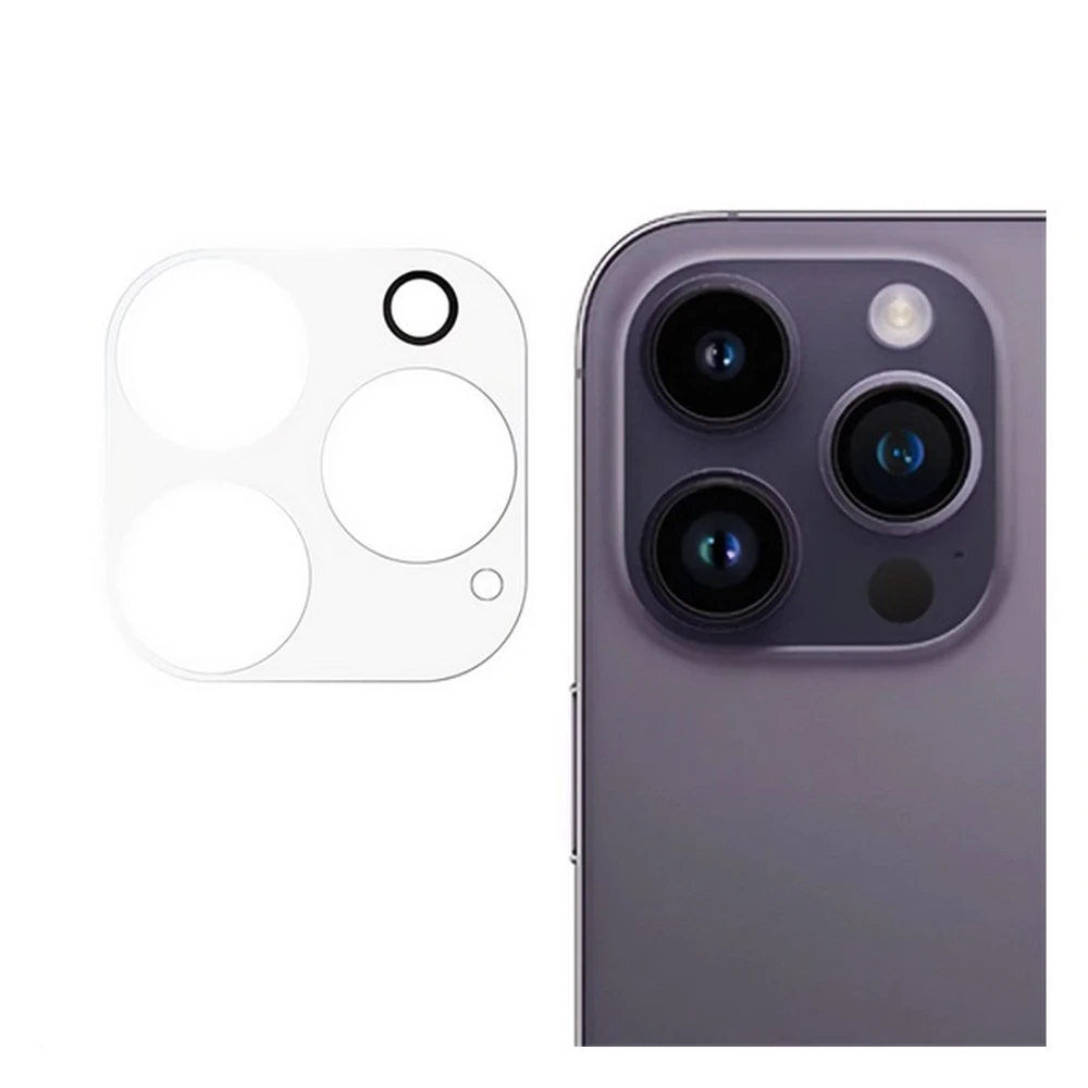 GIGAPACK iphone 15 pro camera protection foil 0.3mm nem arched transparent