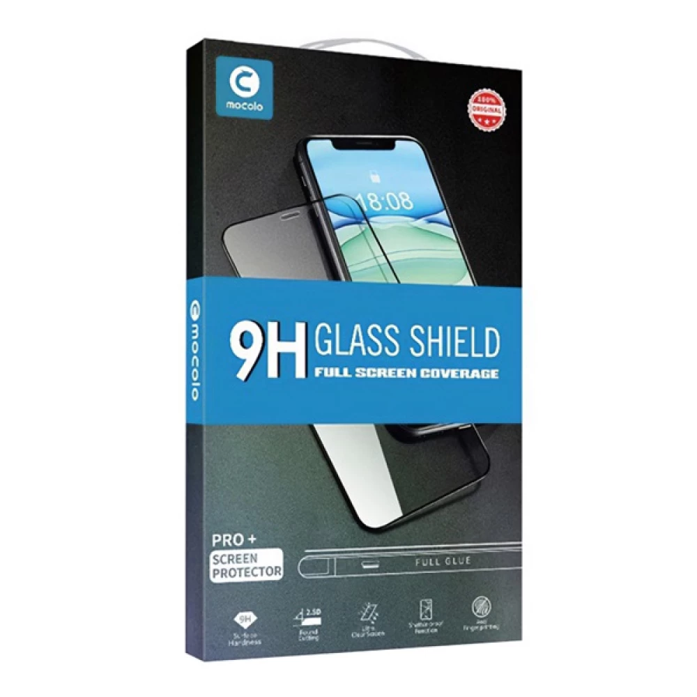 MOCOLO iPhone 15 Pro MOCOLO screen protector glass 2.5D 9H FEKETE