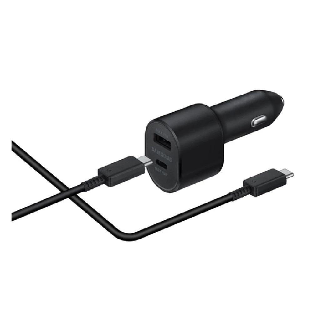 SAMSUNG Car charger USB+Type-C outlet 45W + Type-C cable