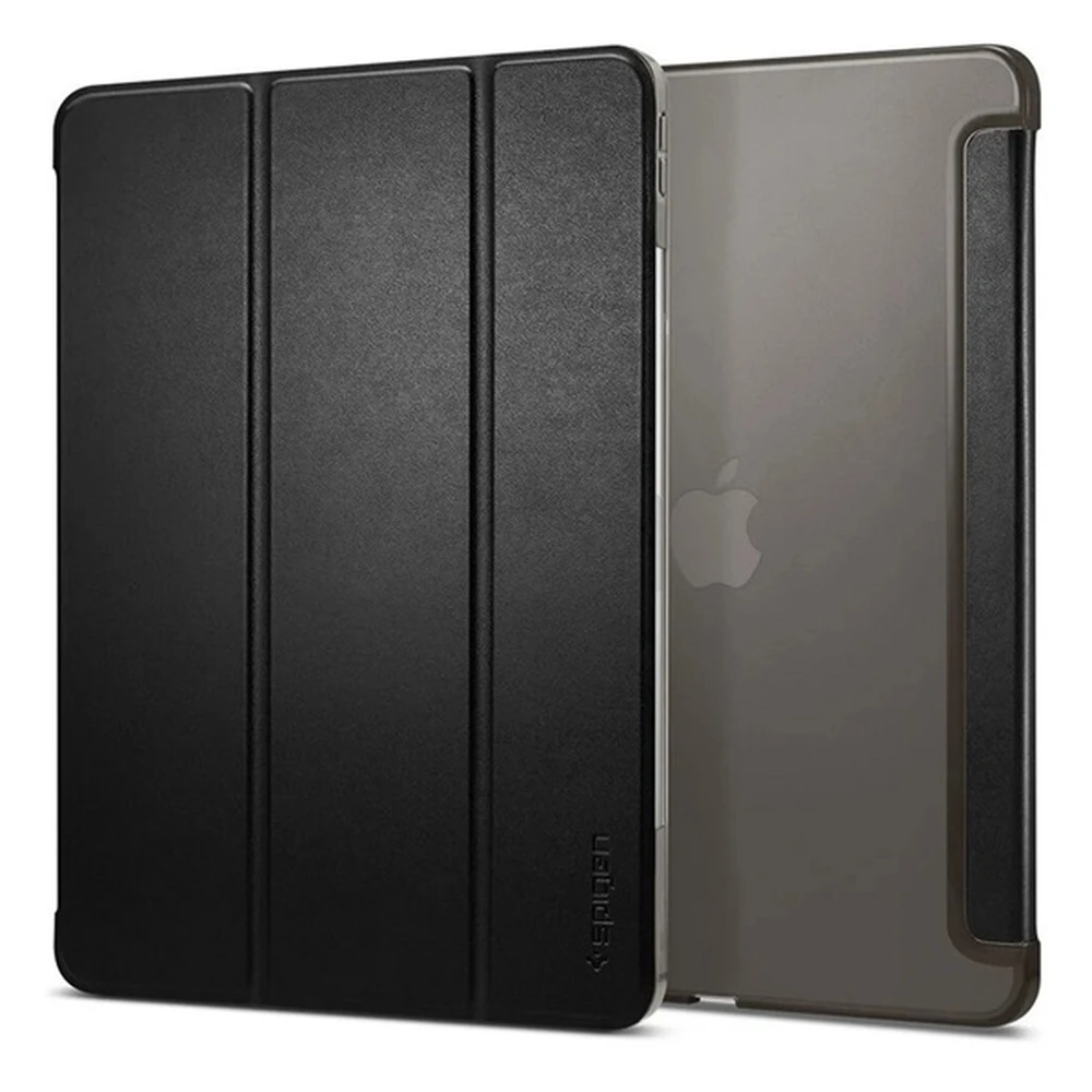 SPIGEN IPAD Pro 11 (2025) SPIGEN SMART FOLD case standing Skin effect active FLIP desktop holder FEKETE