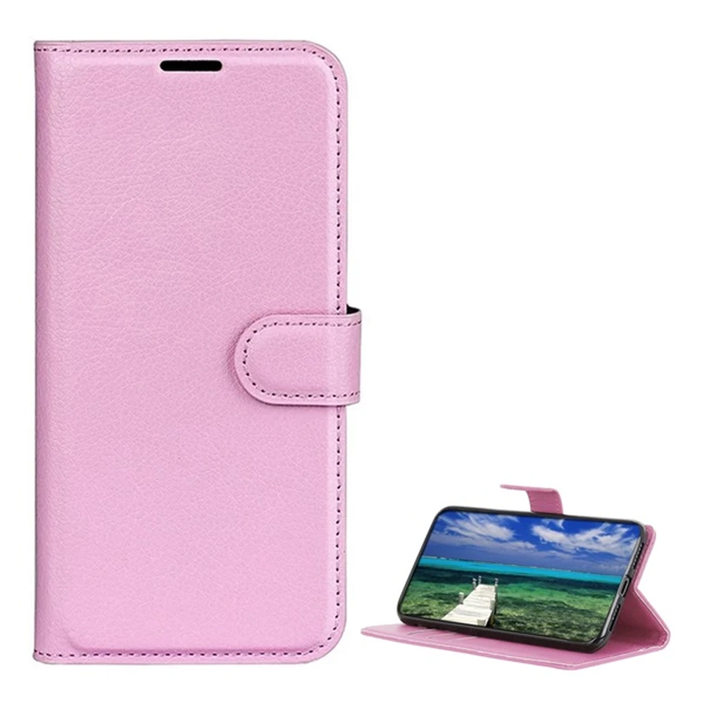 GIGAPACK sony xperia 10 plus case standing Skin effect flip premium pink