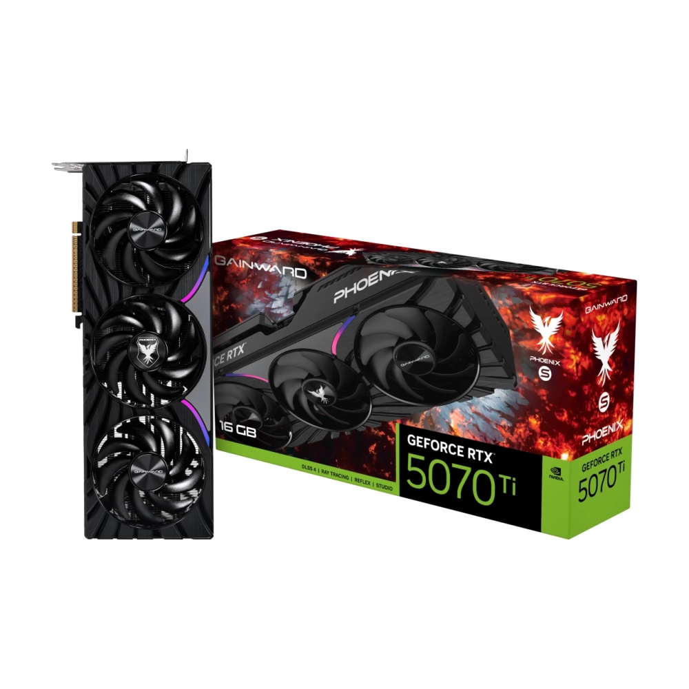 GAINWARD 1247-BLISS Phoenix-S GeForce RTX 5070 Ti 16GB GDDR7 DLSS4