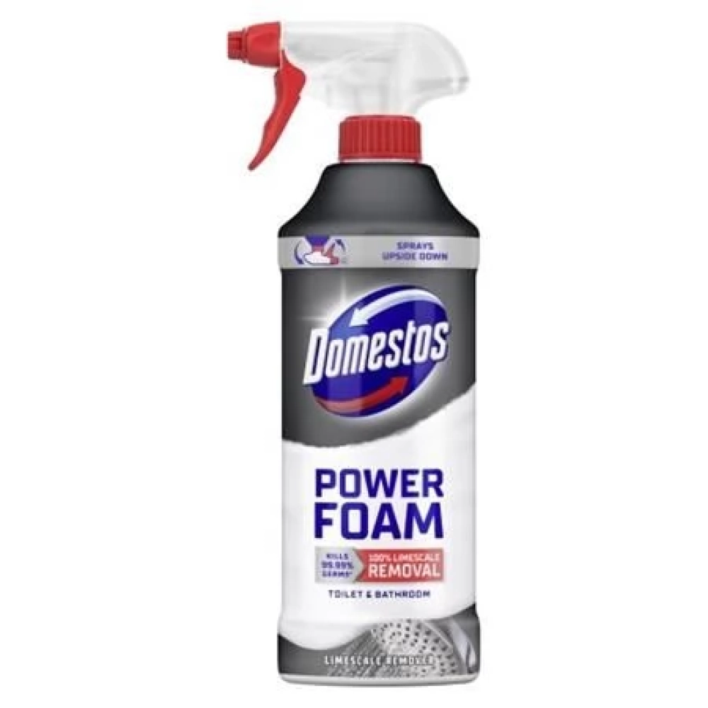 DOMESTOS Power Foam descaling WC- and bathroom cleaner hab 435ml