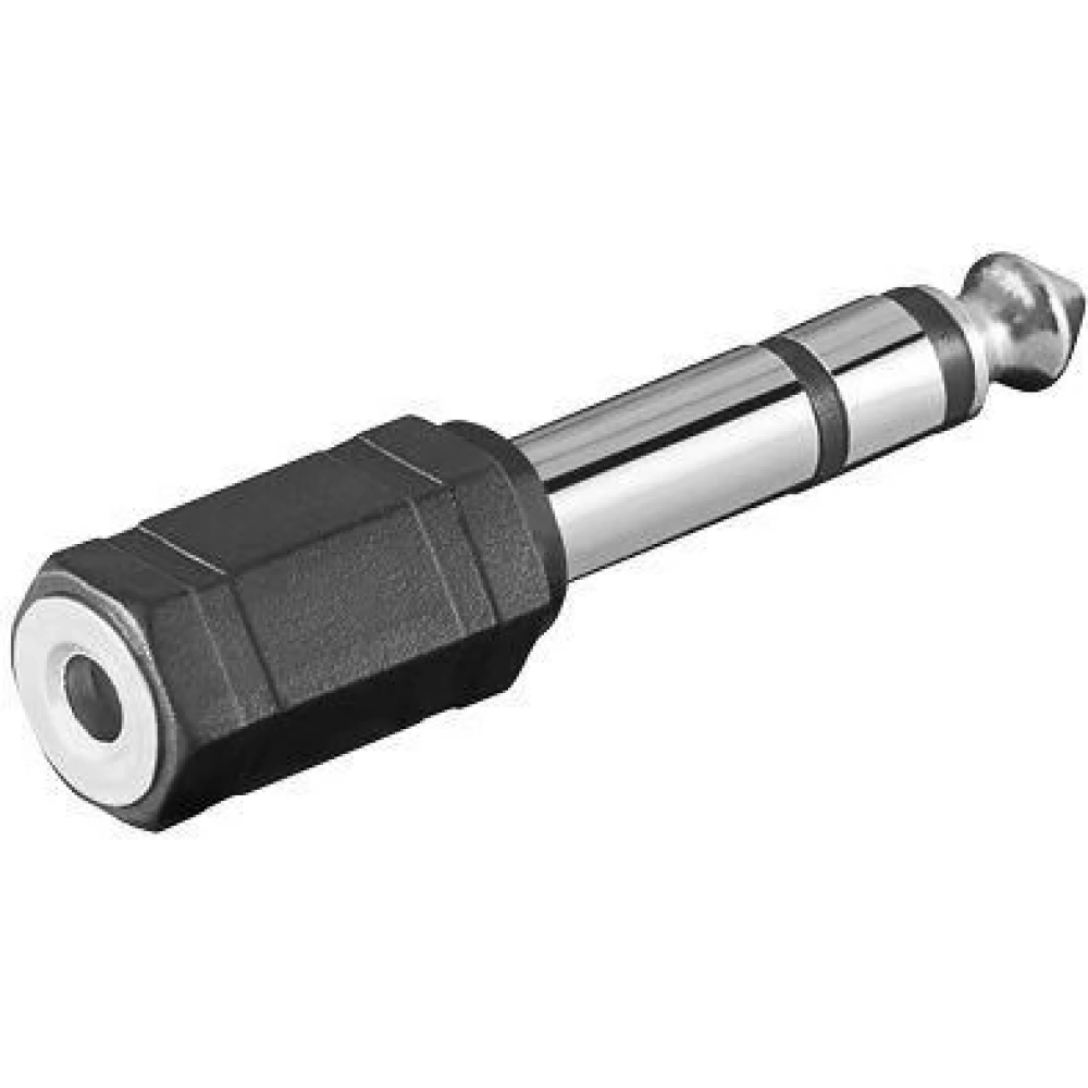 PREMIUMCORD Jack Converter Black 3cm kjr-25