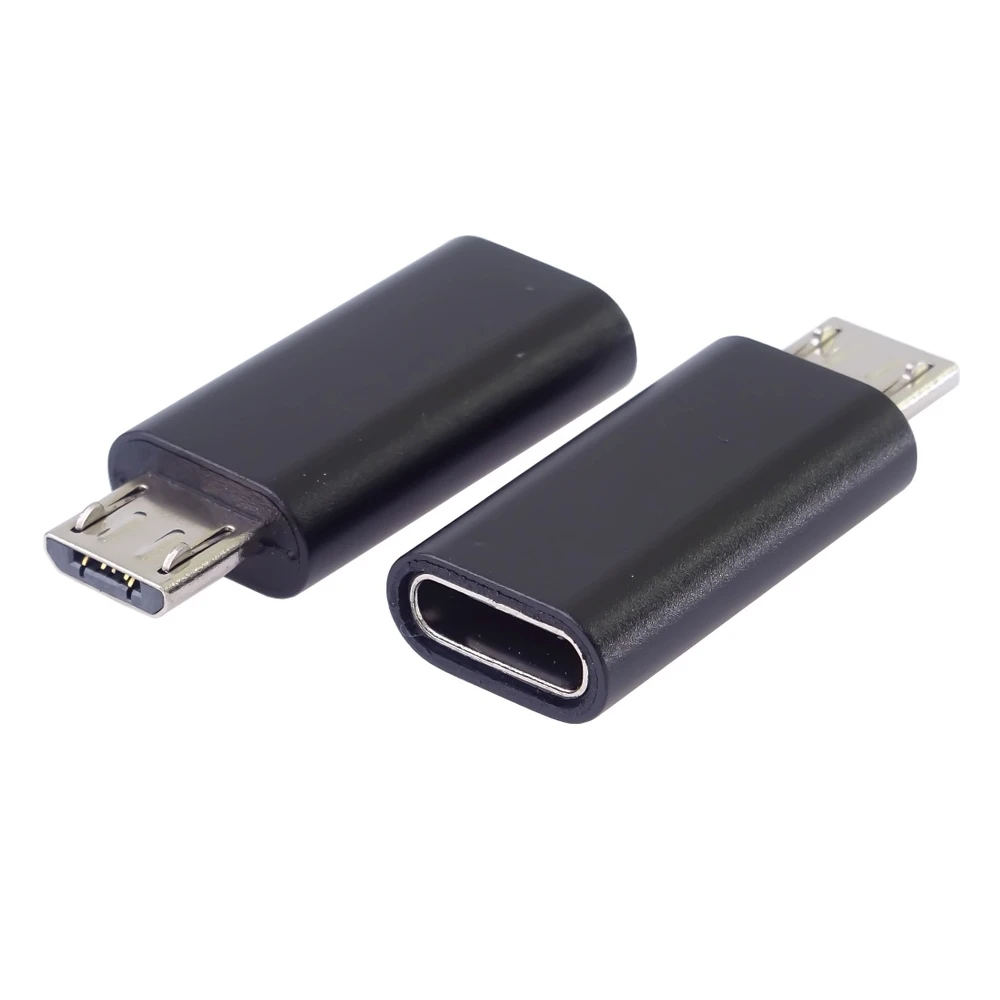 PREMIUMCORD USB 2.0 Type C Micro USB Converter Black 3cm kur31-20