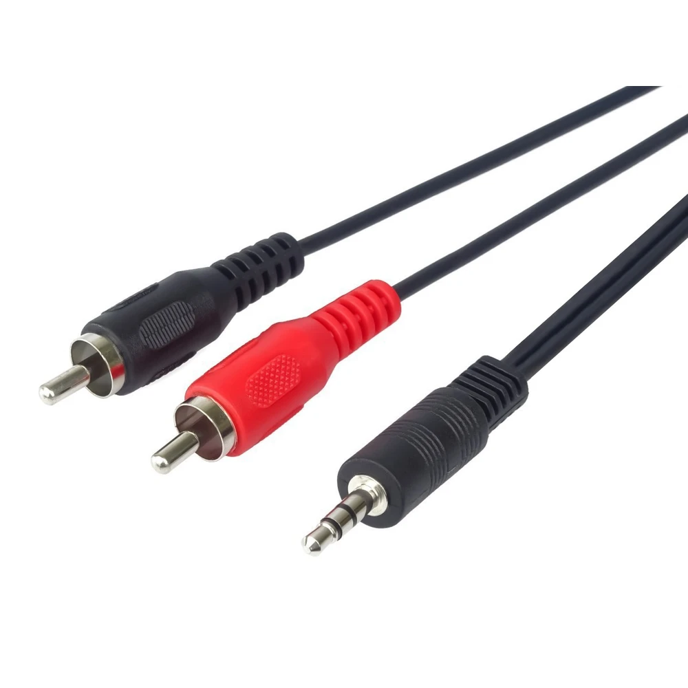 PREMIUMCORD RCA Jack transformator Crno 3m kjackcin3