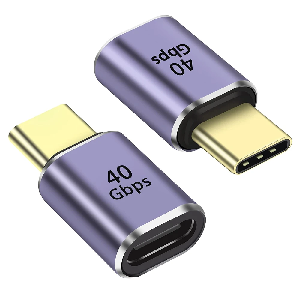 PREMIUMCORD USB 4.0 Type C coupling Gray 3cm kur31-42