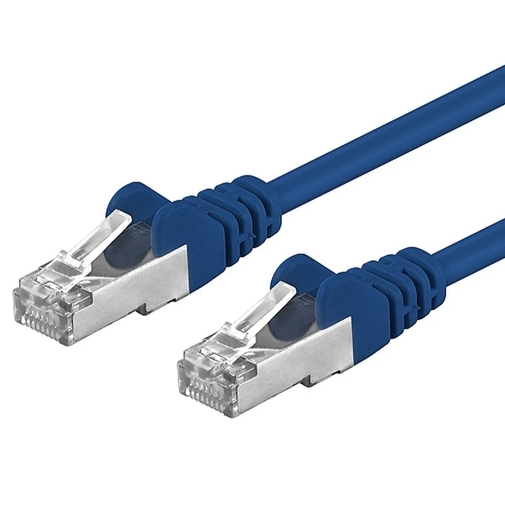 PREMIUMCORD UTP CAT6A Connector Blue 5m sp6asftp050B