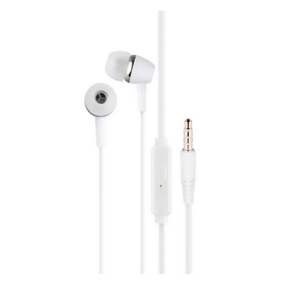 Designed for SAMSUNG fülhallgató SZTEREO 3.5mm jack felvevő gomb FEHÉR