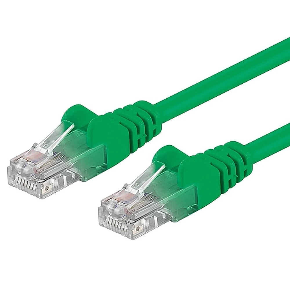 PREMIUMCORD UTP CAT6 Connector Green 1m sp6utp010G