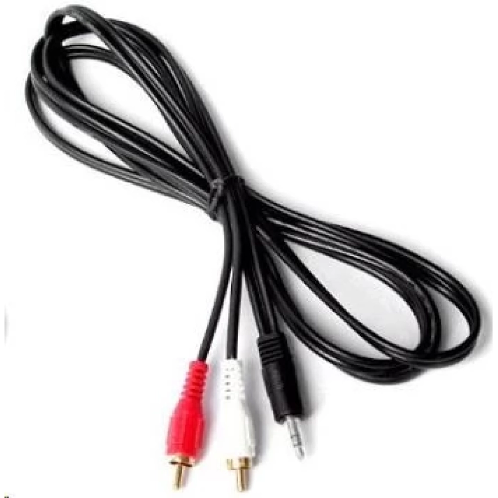 PREMIUMCORD Jack RCA Converter Black 2m kjack2cin