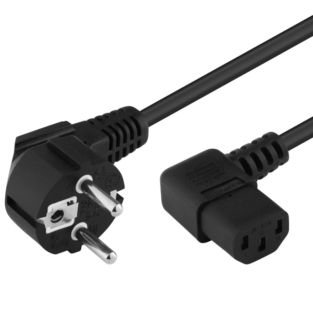 PREMIUMCORD 230V IEC Converter Black 5m kpsp5-90