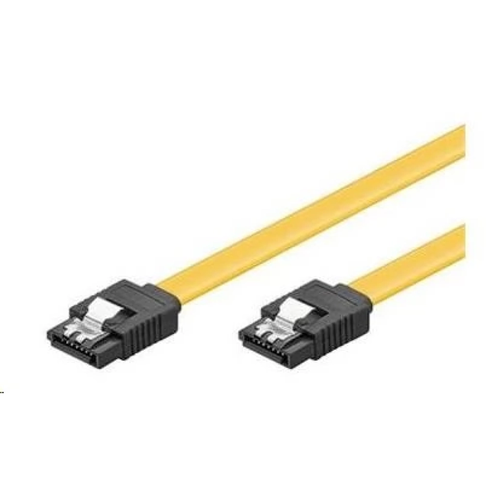 PREMIUMCORD SATA Conector Galben 50cm kfsa-20-05
