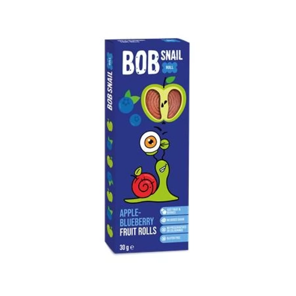 BOB SNAIL BS-8006 Gyümölcsszelet alma-áfonya 30g