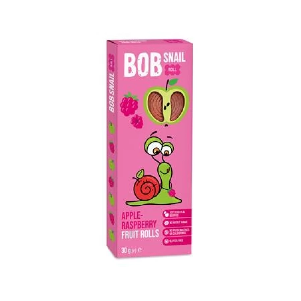 BOB SNAIL BS-2030 Gyümölcsszelet alma-málna 30g