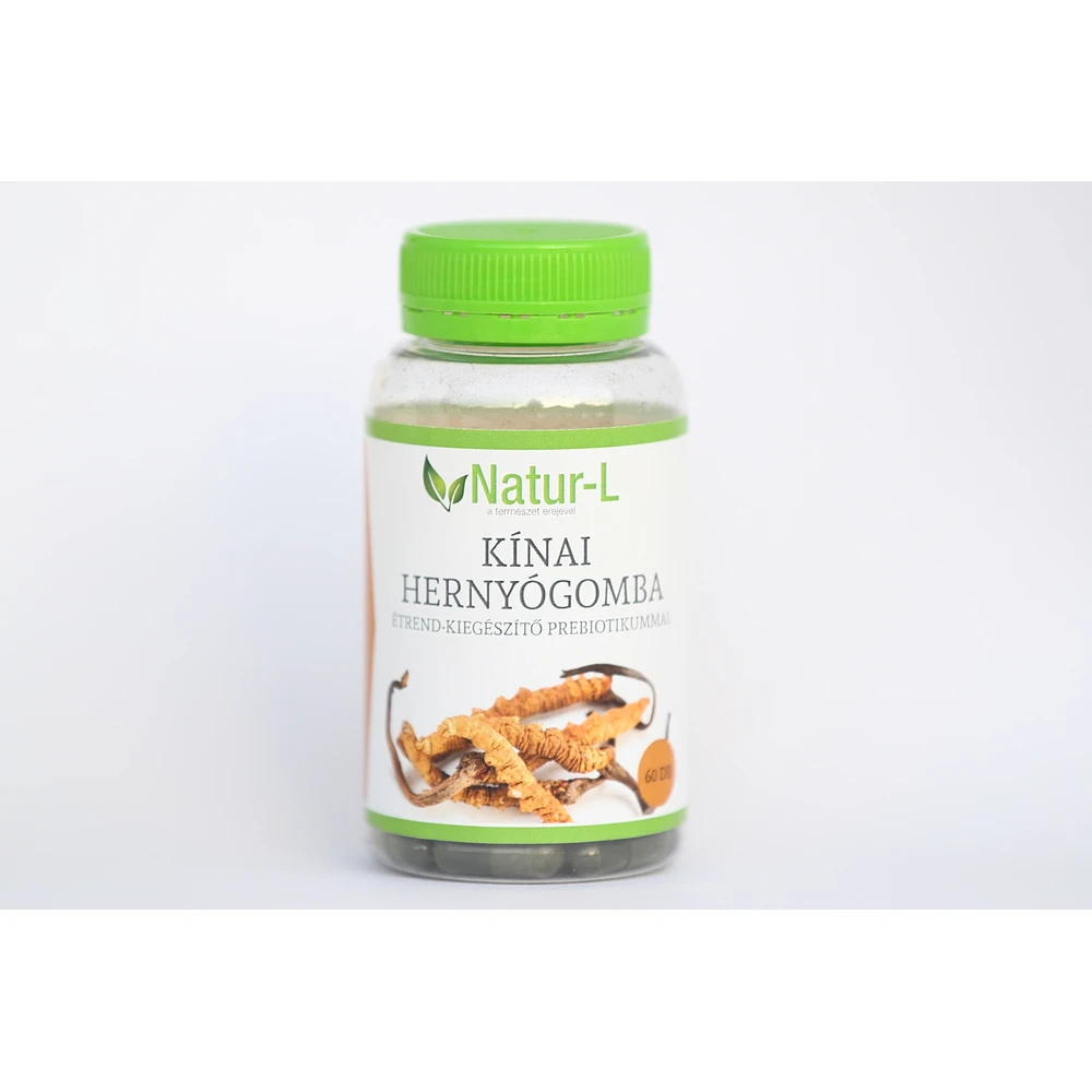 Natur-L Chinese hernyógomba capsule 60 pcs