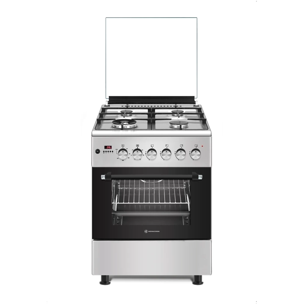 NOVACOOK F6TS40E6 HI Exclusive Line 60 kombinált tűzhely A 60cm Inox