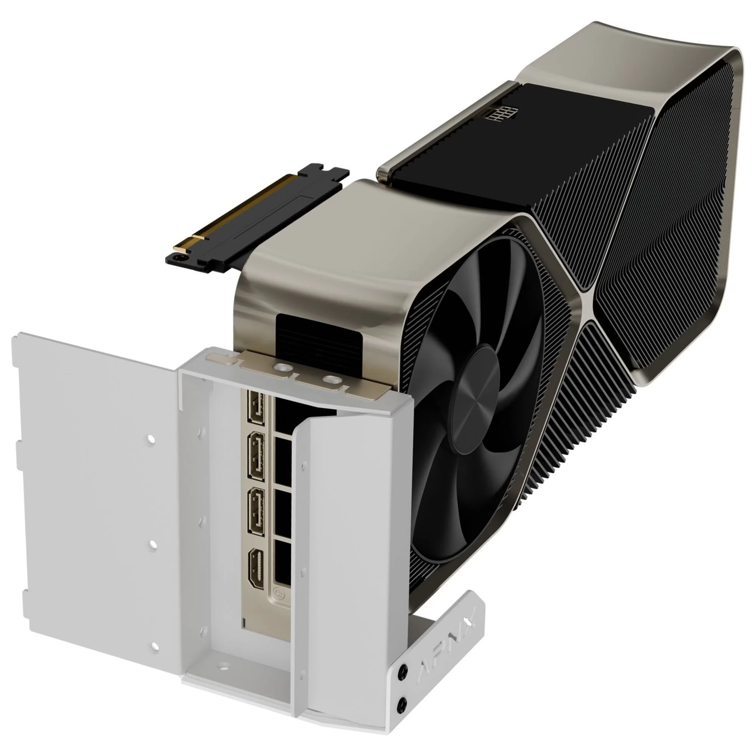 APNX Vertikális GPU Szerelőkészlet 2 fehér - iPon.hu