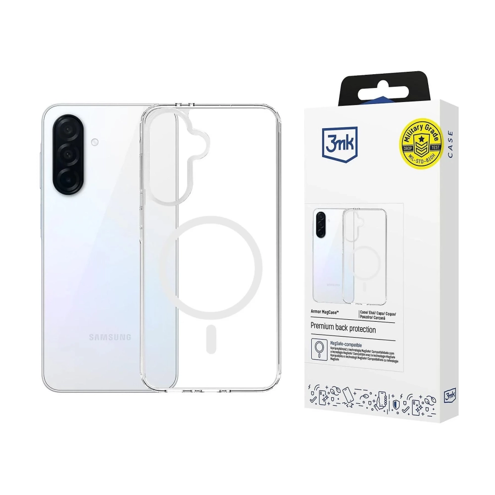 3MK Armor MagCase Hülle Samsung Galaxy A36 transparent