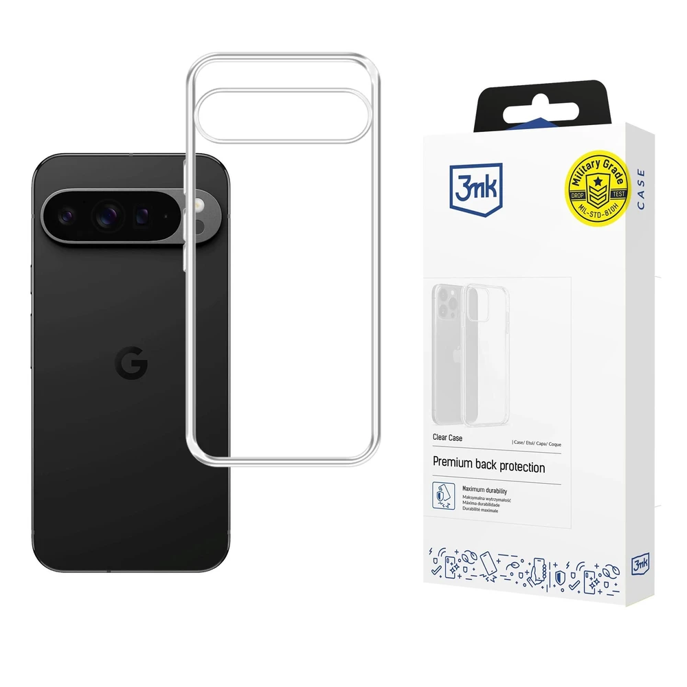 3MK Clear Case Google Pixel 10 Pro XL átlátszó