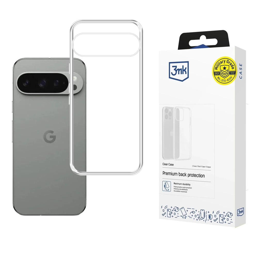 3MK Clear Case Google Pixel 10 / 10 Pro átlátszó