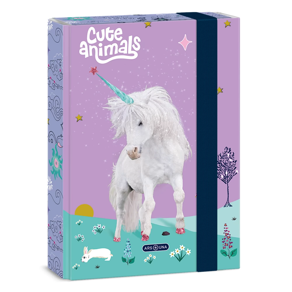 ARS UNA Cute Animals A5 füzetbox Unicorn
