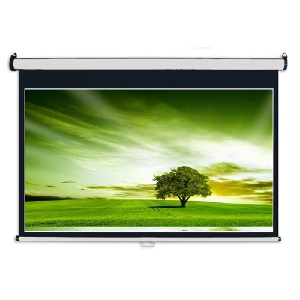 Aveli mural projector screen 204x115cm