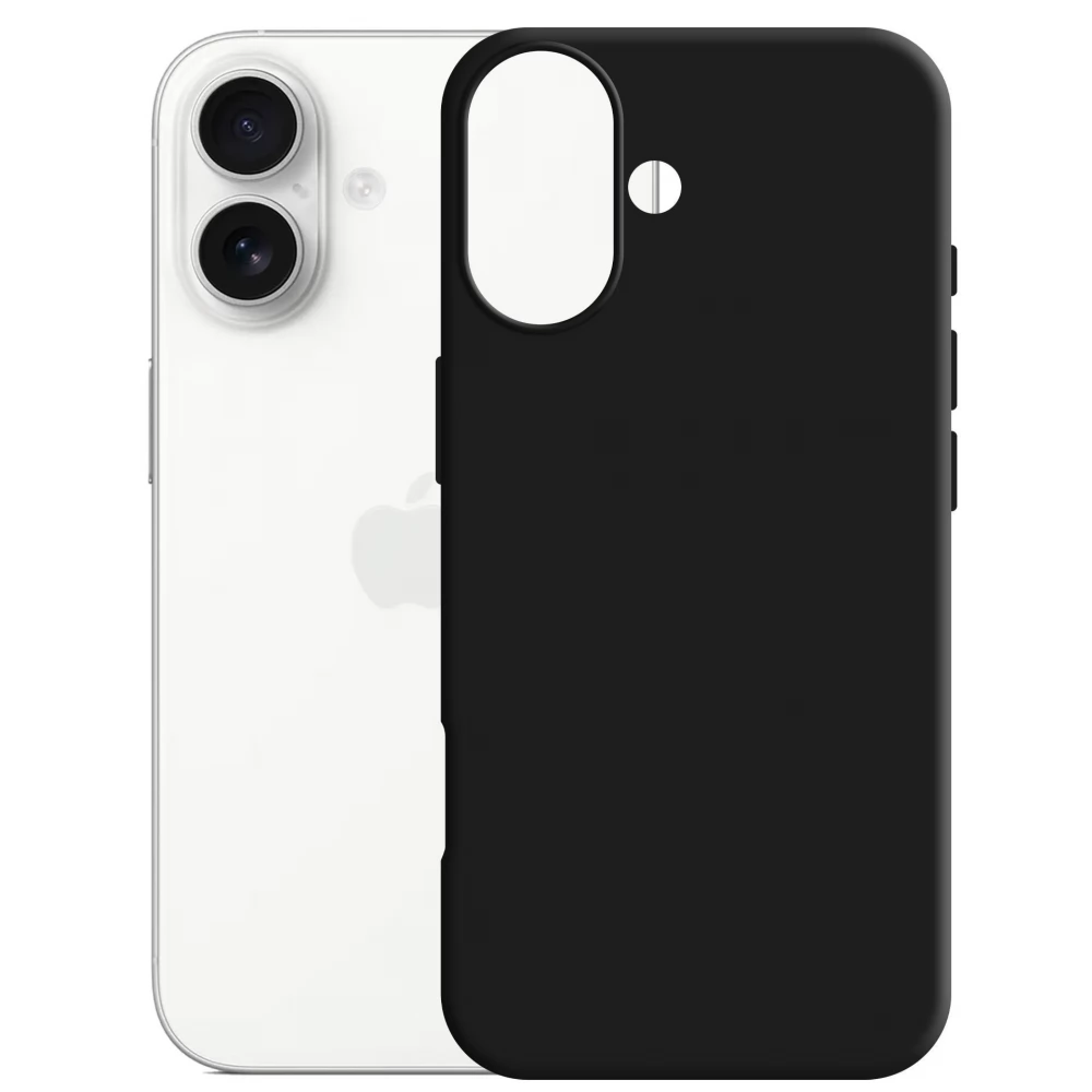 3MK Matt Case Pro back plates iPhone 17 black