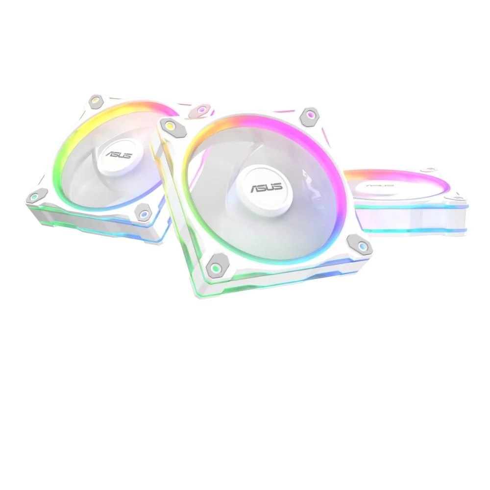 ASUS Prime MR120 ARGB 3 pieces set white