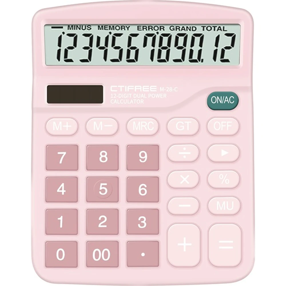 CTIFREE M-28-C calculator pink