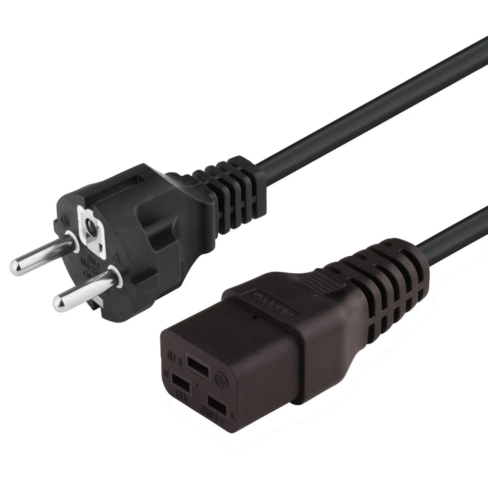 PREMIUMCORD 230V IEC Nutrition Black 3m kpspa