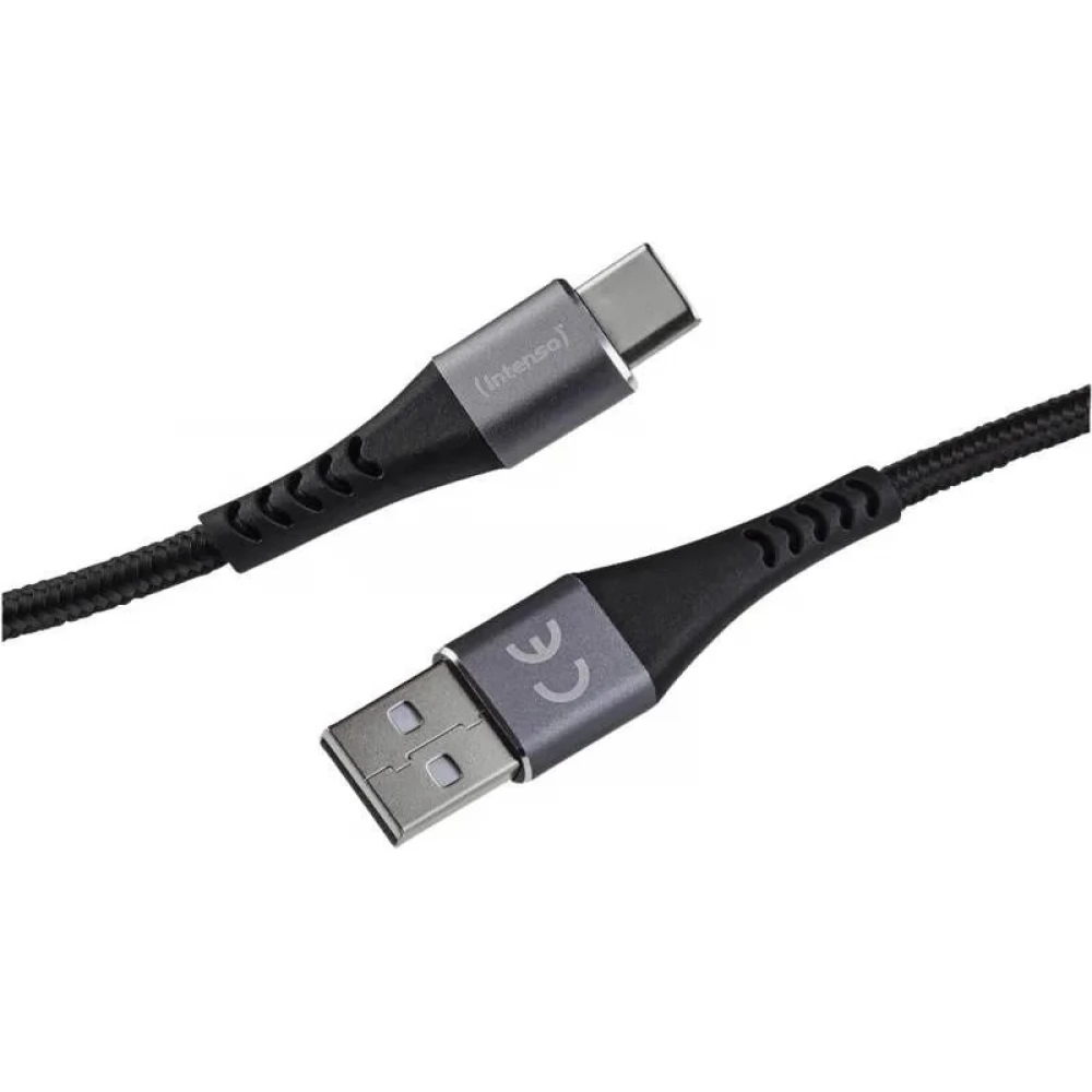 INTENSO USB 2.0 Type C Convertor Negru 1.5m 7901100